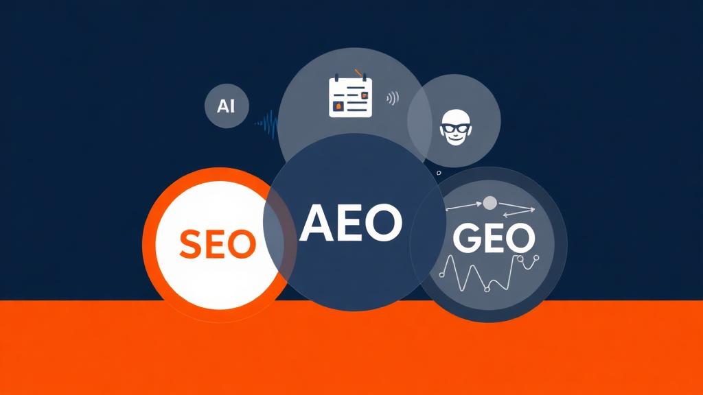SEO vs AEO vs GEO - Understanding the differences between search optimization strategies
