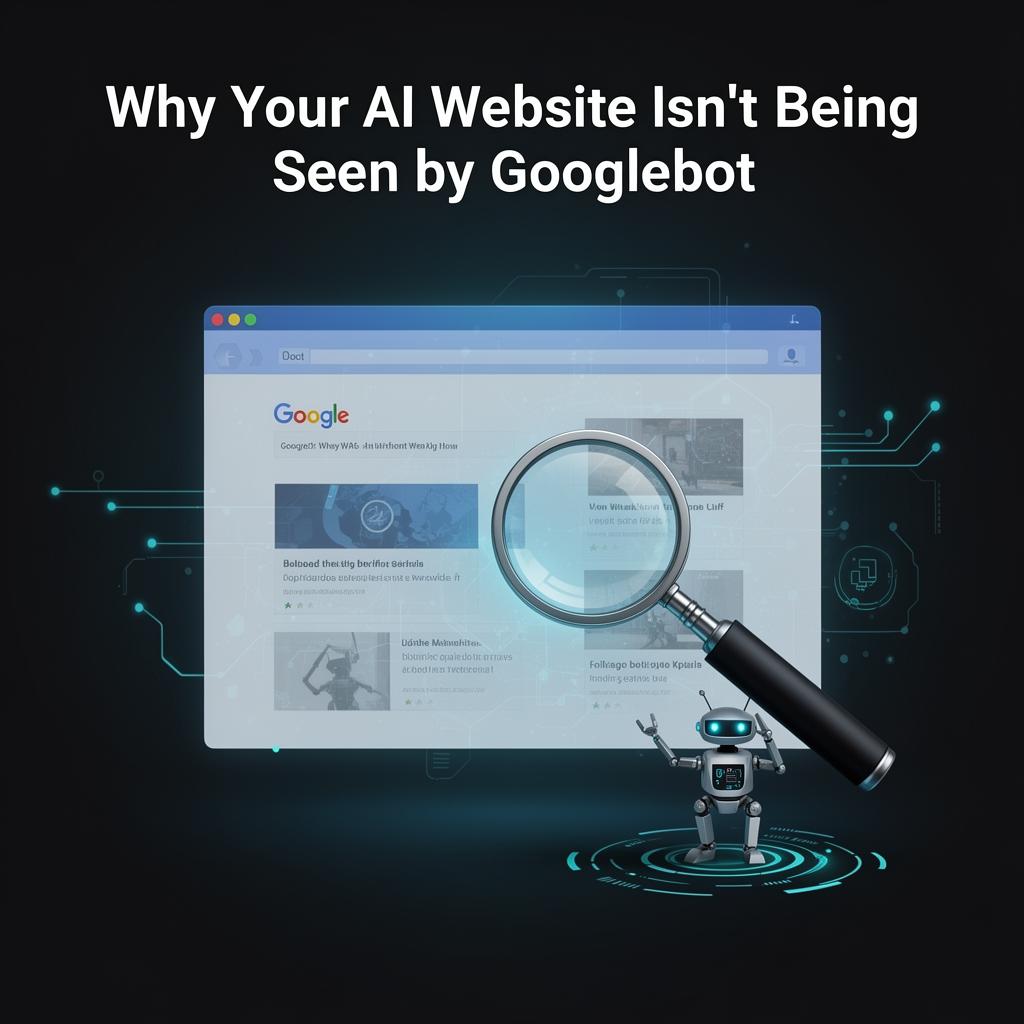 Why Your AI Website Isn't Being Seen by Googlebot (And How to Fix It)