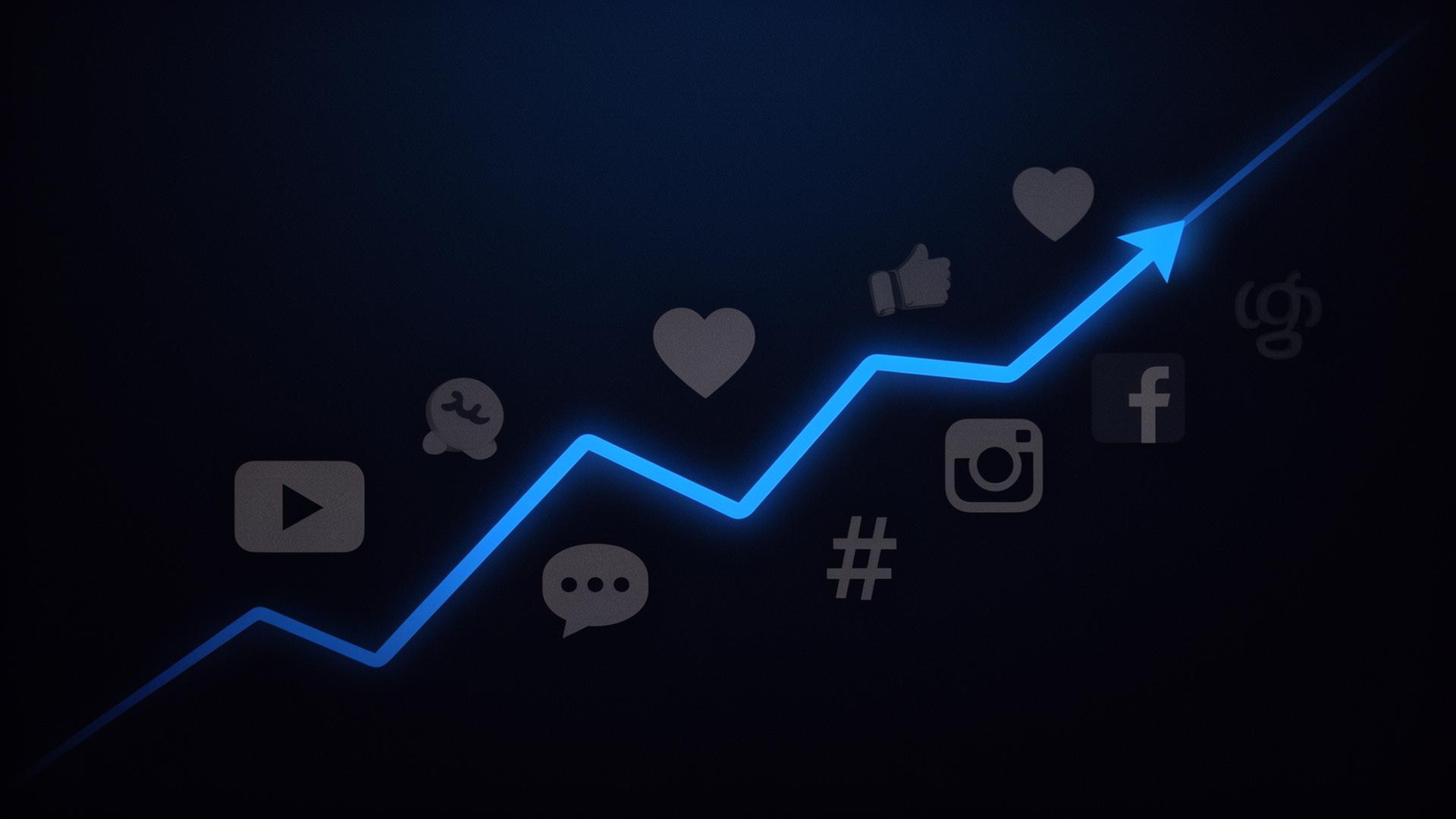 Social Media Growth Best Practices 2026 playbook cover — TikTok, Instagram, LinkedIn, YouTube, Pinterest, X, Facebook, and Threads growth strategies from The Real Social Company.