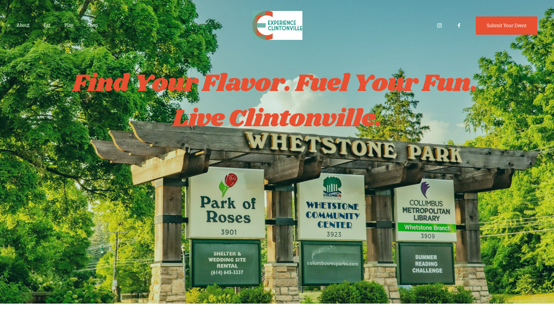 Experience Clintonville Ohio Community AI Website Design