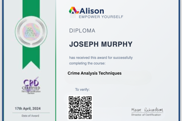 Crime Analysis Techniques
